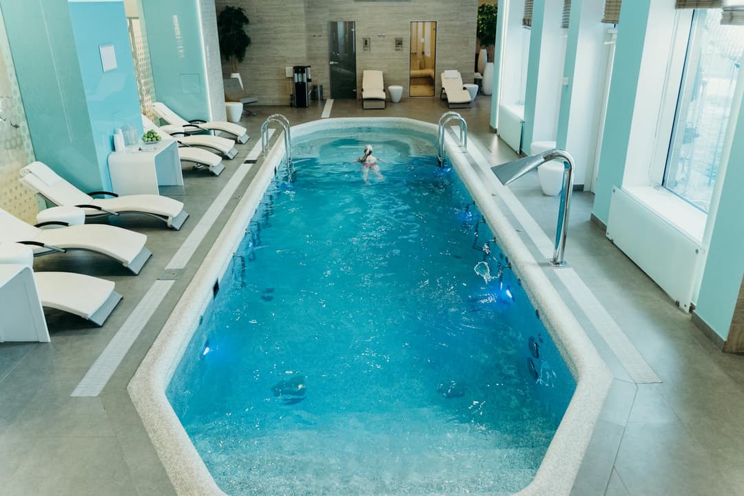 Sauna and treatment space